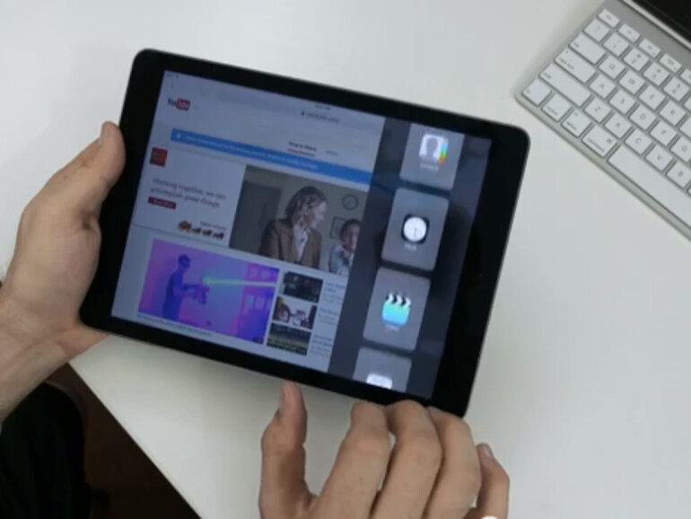 Slide Over: App-Manager auf dem iPad