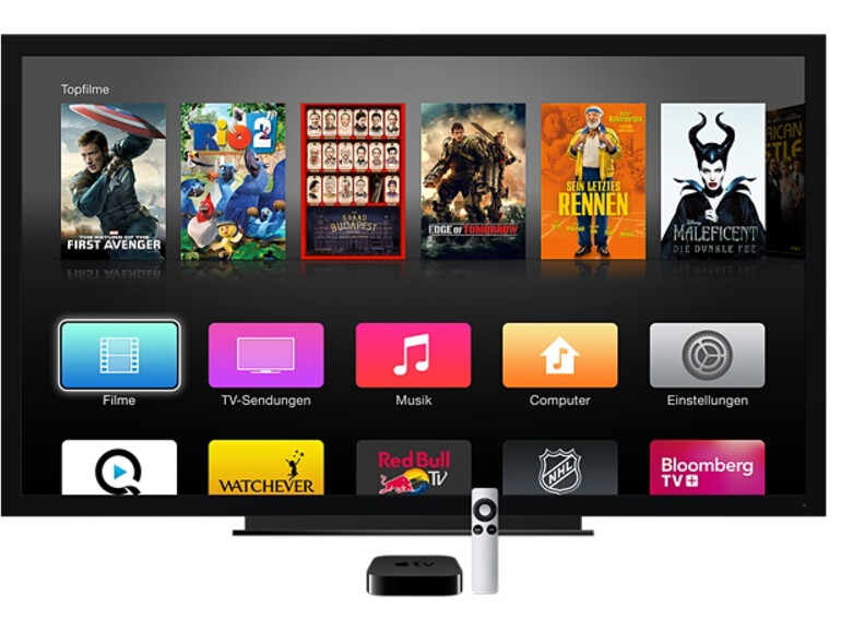 Im Apple Store kostet Apple TV 79 Euro ...