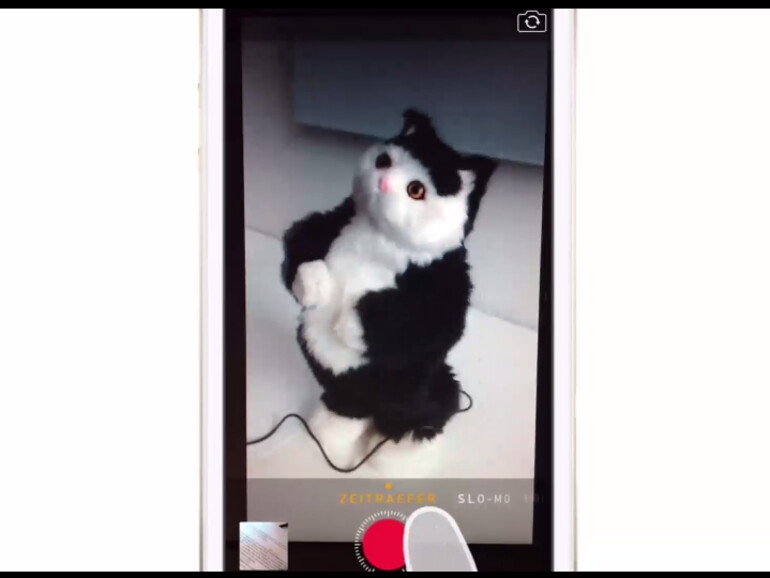 Die Kamera-App von iOS 8 bietet viele verschiedene Aufnahme-Modi