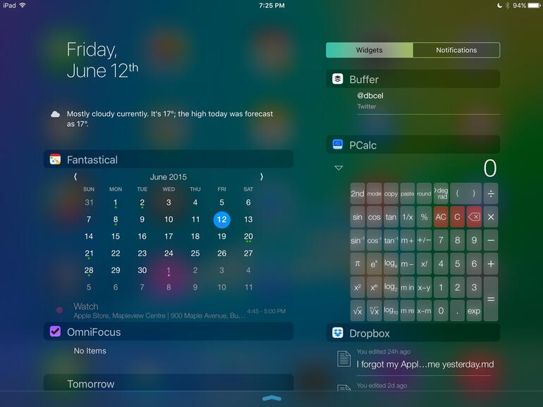 ... für das iPad ...