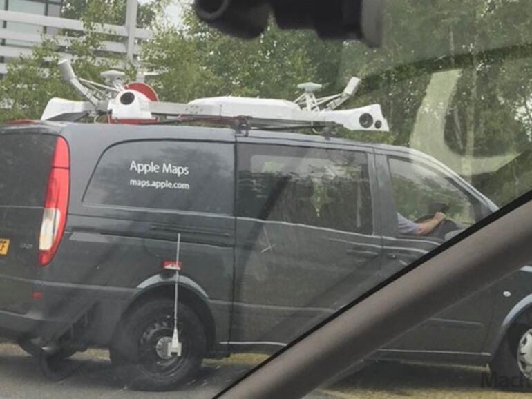 Apple Vans sammelt Daten ...