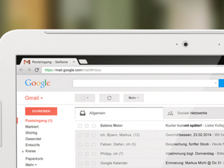 Mithilfe der „Undo Send“-Funktion von Gmail können versandte E-Mails zurückgeholt werden.