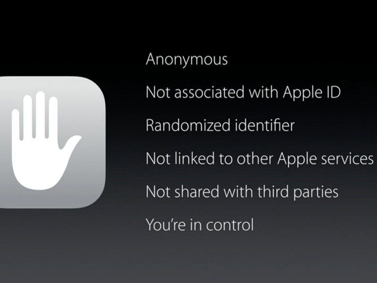 Datenschutz wird immer wichtiger und auch Apple hat das bereits erkannt