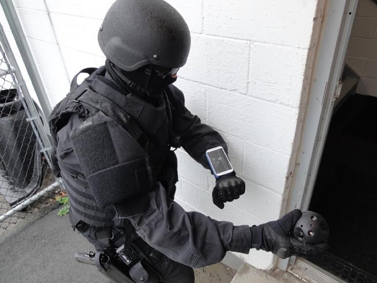 Kameraball Explorer von Bounce Imaging im taktischen Einsatz