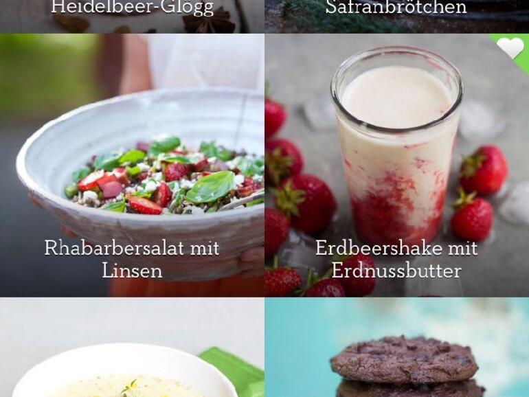 Die Green Kitchen App bietet unterschiedlichste gesunde Rezepte