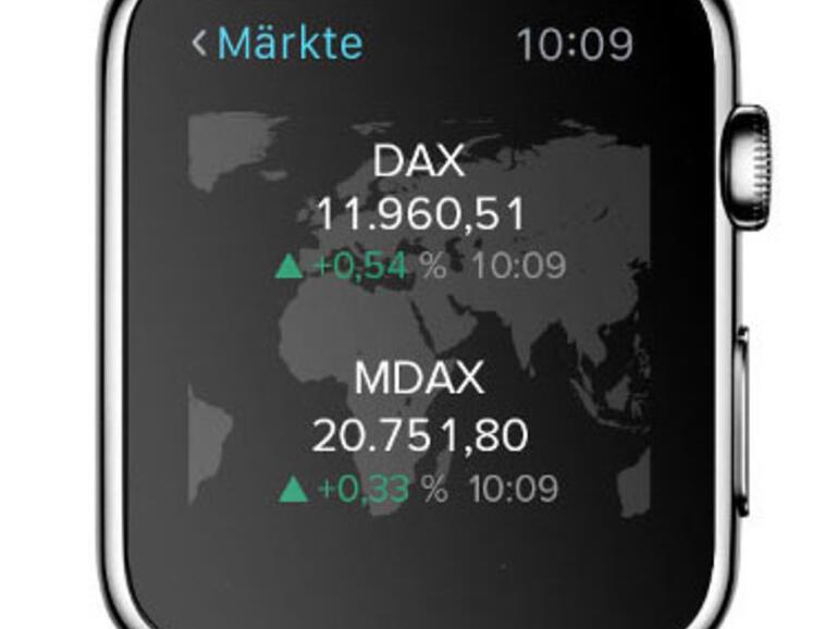 Die Märkte immer im Blick behalten? Auch dafür gibt es in der App der Consorsbank einen Direktzugriff.