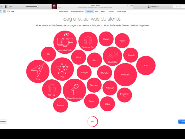 Apple Music wird immer besser darin, Songs und neue Künstler vorzuschlagen, wenn man dem Dienst dabei etwas hilft.