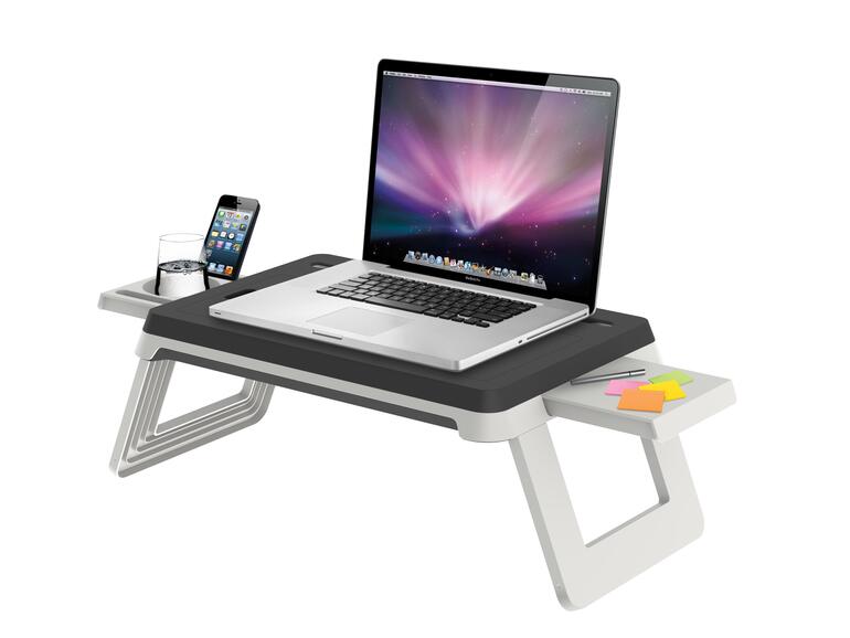 Mit dem AlwaysOn Station - Laptop Tisch können Sie überall ungestört arbeiten.