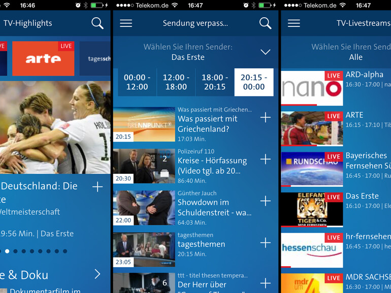 Mediatheken-App: ARD