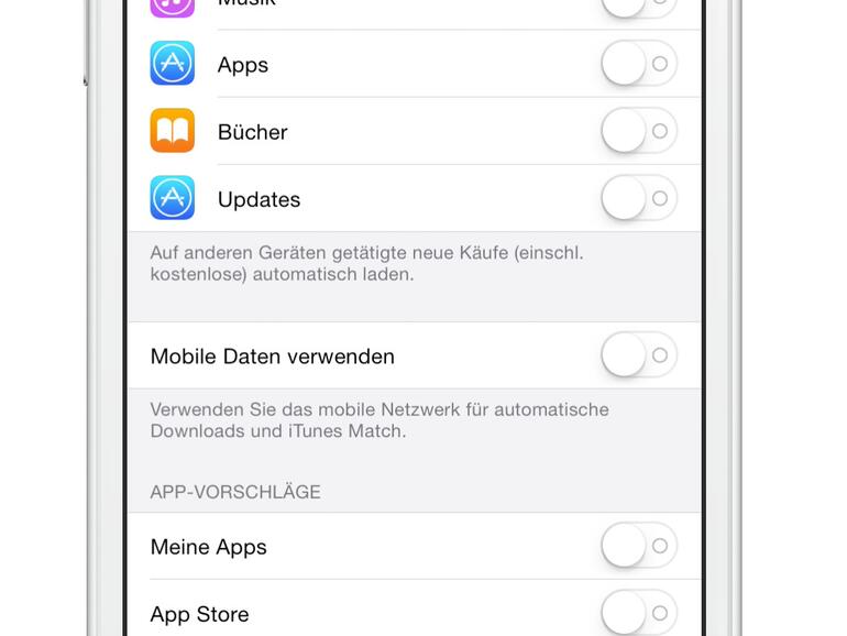Nervige App-Vorschläge deaktivieren