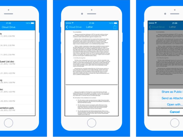 iOS-App für Amazon Cloud Drive ab sofort im Apple Store verfügbar