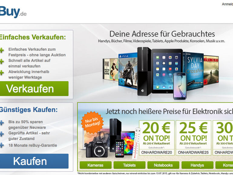 ... oder auf Rebuy.de ...