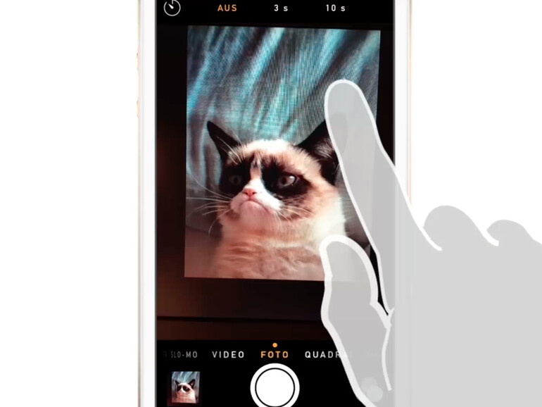 Selfies besser und bequemer schießen dank Selbstauslöser in der Kamera-App