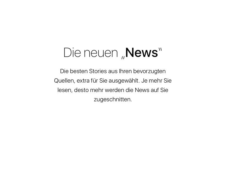 News-App von Apple