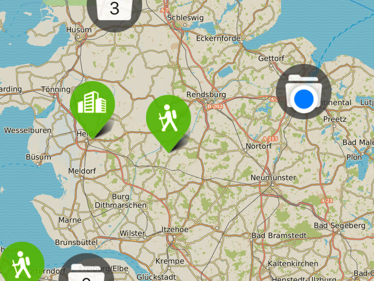 PhoneMaps bietet detaillierte Karten und Führer für die wichtigsten Regionen Europas.