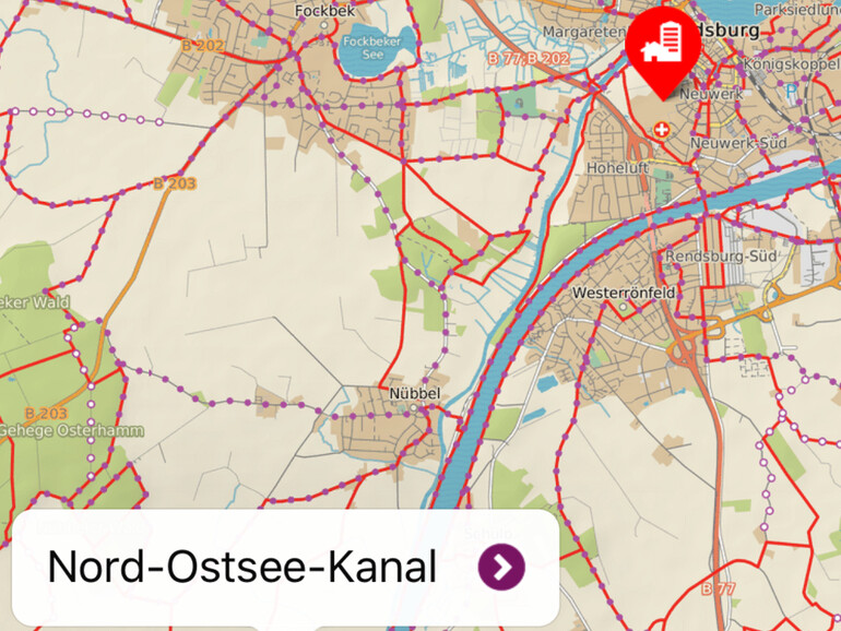 PhoneMaps ist unterwegs äußerst nützlich – schön wäre nur eine bessere Anpassung an die mittlerweile nicht mehr ganz neuen Dimensionen der Bildschirme von iPhone 6 und iPhone 6 Plus.