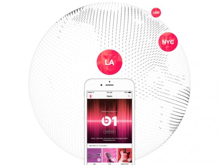 Beats 1 ist Teil von Apple Music und sendet 24/7 über iTunes und die iOS-App
