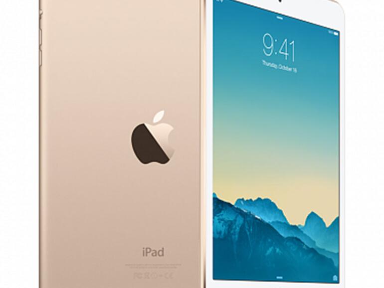 iPad mini 3 ist nichts anderes als das iPad mini 2 mit Touch ID und Goldgewand