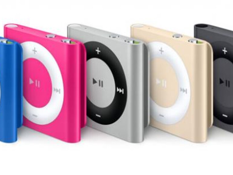 Beim iPod shuffle leuchten die Farben, nicht aber der Speicher