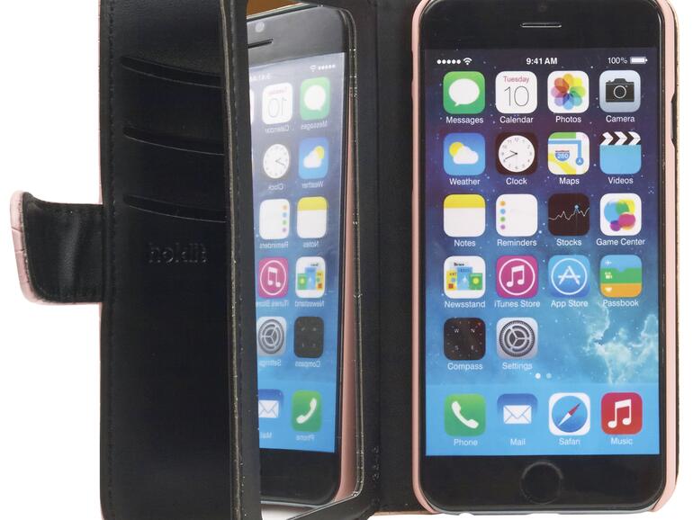 Das Wallet Case von holdit verfügt unter anderem über einen kleinen Spiegel.