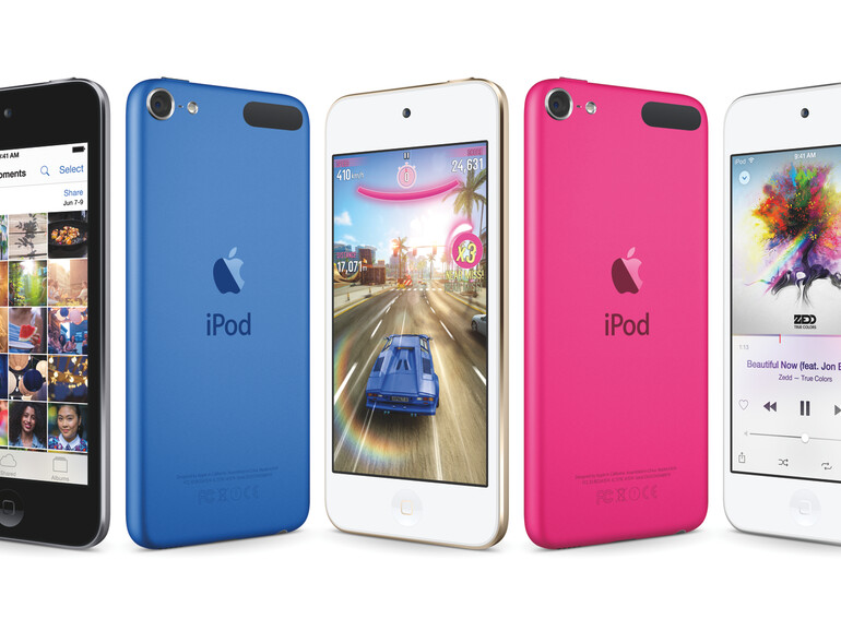 Der iPod touch ist das modernste Gerät der Reihe. Dank iPhone-6-Hardware, iOS und Apple Music.