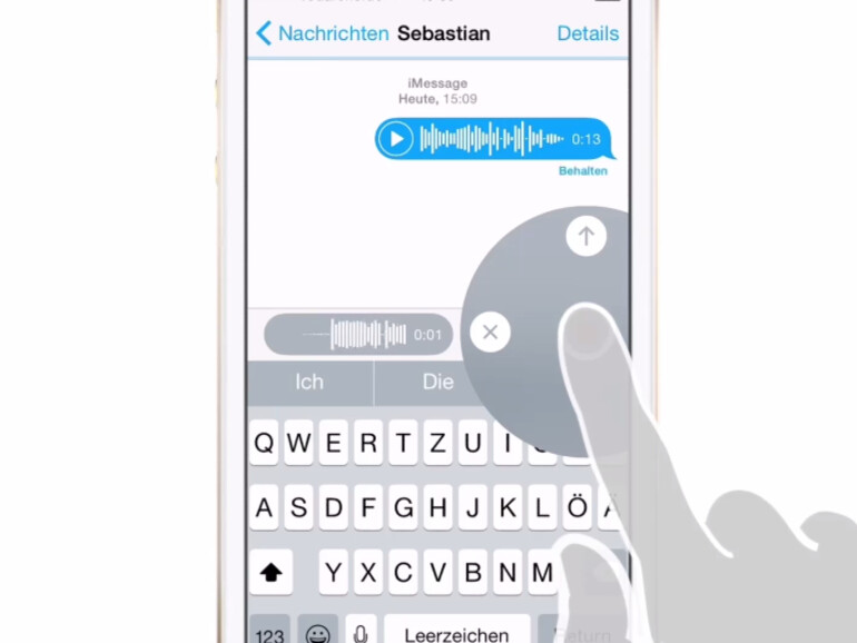 iOS 8 VideoTipp Sprachnachrichten mit NachrichtenApp versenden so geht's Mac Life iOS 8 VideoTipp Sprachnachrichten mit NachrichtenApp versenden so geht's Mac Life