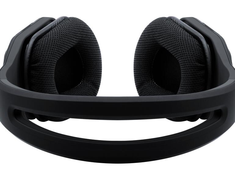 Die Kopfbügel sitzen sehr bequem und sind luftdurchlässig.