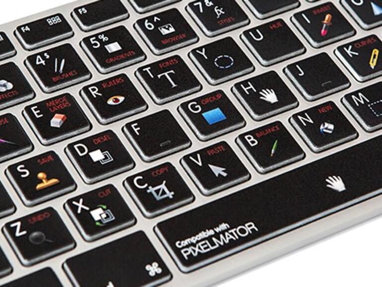 EditorsKeys Pixelmator - Premium Apple Mac Dedicated Keyboard