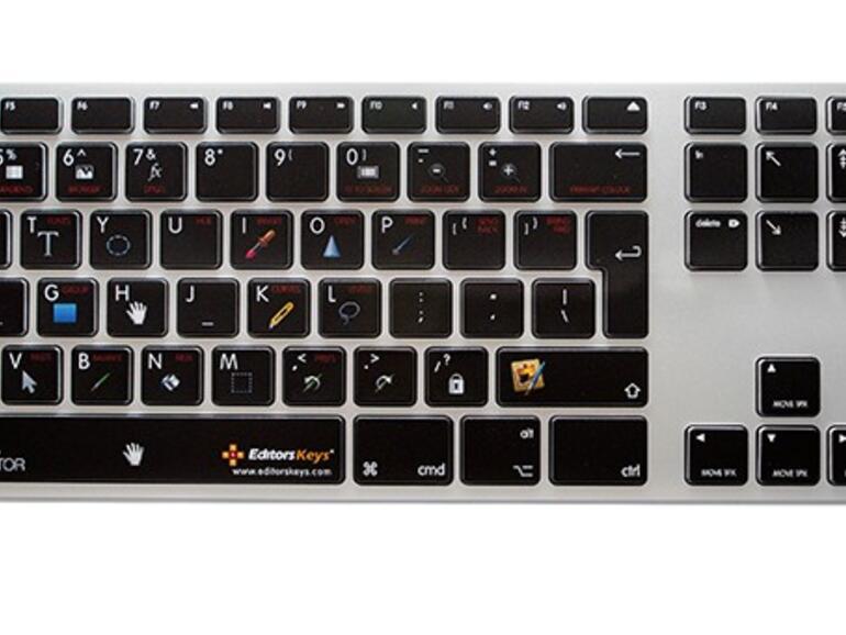 EditorsKeys Pixelmator - Premium Apple Mac Dedicated Keyboard