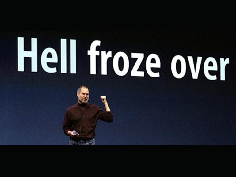 Die Hölle ist schon wieder zugefroren: Apple entwickelt nun auch für Android