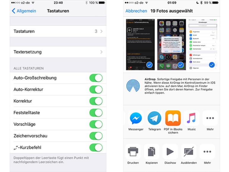 Können wir bald Bilder in der Musik App teilen oder ist das nur ein Fehler?