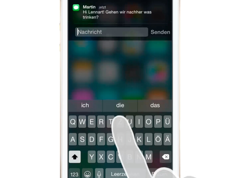 Auf iMessage oder SMS noch bequemer antworten - und dabei Zeit sparen