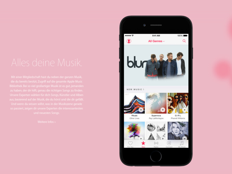 Die EU hat keine Einwände gegen Apple Music