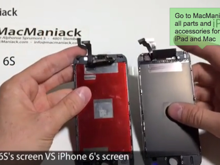 Iphone 6 Im Vergleich Mit Iphone 6s Video Zeigt Geleaktes Display Des Kunftigen Apple Smartphones Mac Life