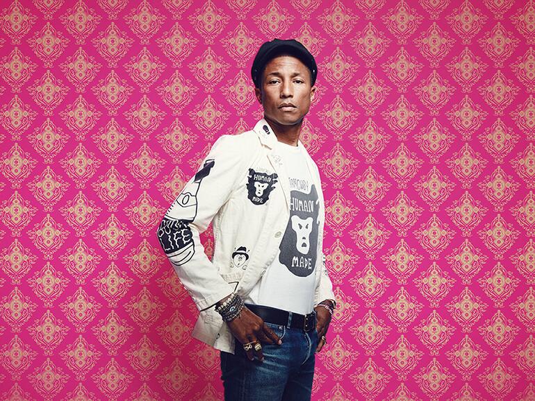 Pharrell Williams auf dem Apple Music Festival