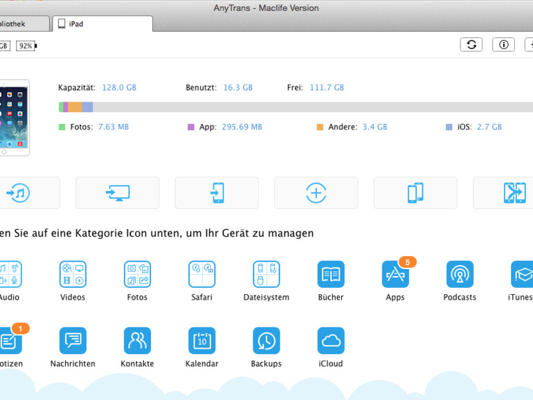 Daten barrierefrei hin- und herkopieren
