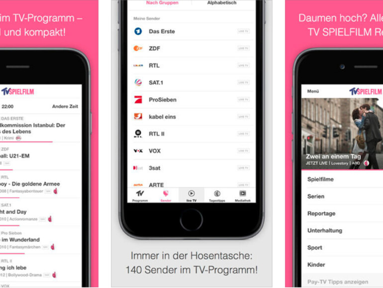 Fernsehglotzen überall es wo es Internet-Empfang gibt