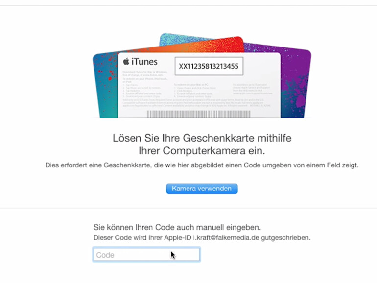 So lösen Sie iTunes-Geschenkkarten in iTunes ein