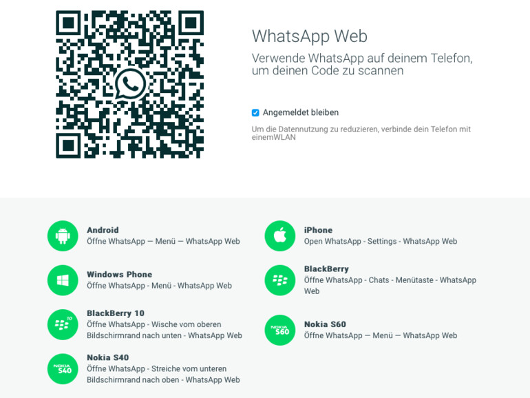 Seit kurzem ist es auch für iPhone-Besitzer möglich, die WhatsApp Web-Anwendung (am Mac) zu nutzen.