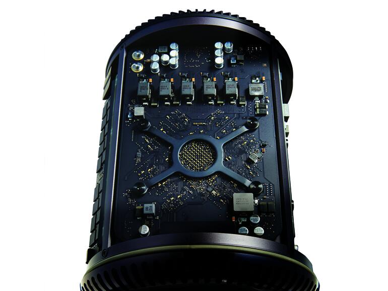 Der aktuelle Mac Pro ist dagegen schwieriger zu zerlegen