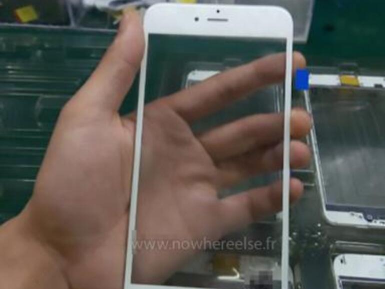 Die angebliche Frontblende des iPhone 6s