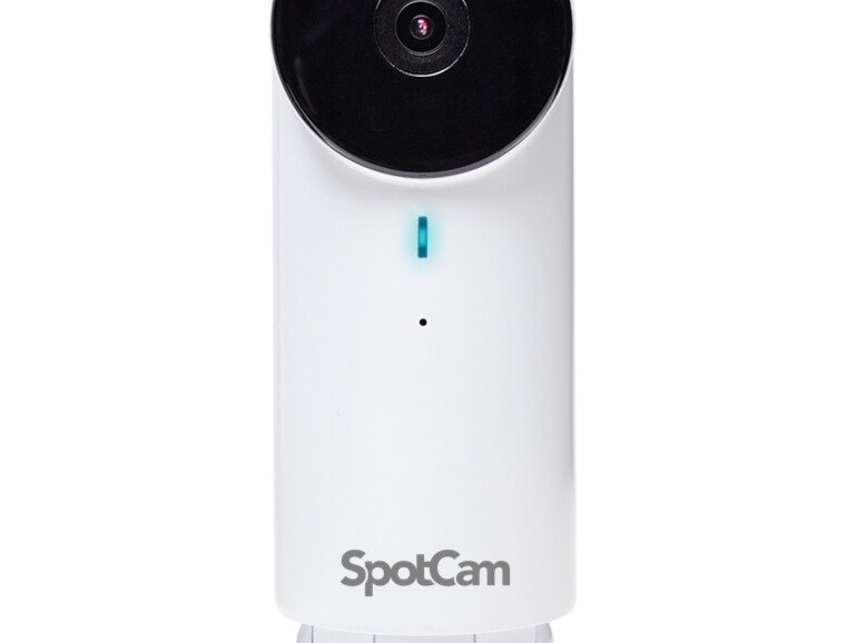 Wir haben die WLAN-Cloud-Videokamera SpotCam HD, die auch nachts filmen kann und den Nutzer optional bei Bewegung und Geräuschen alarmiert, für Sie getestet.