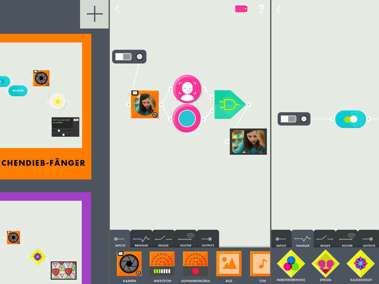 Junge Tüftler lernen mit der Wundermaschine von Tinybop technische Grundlagen