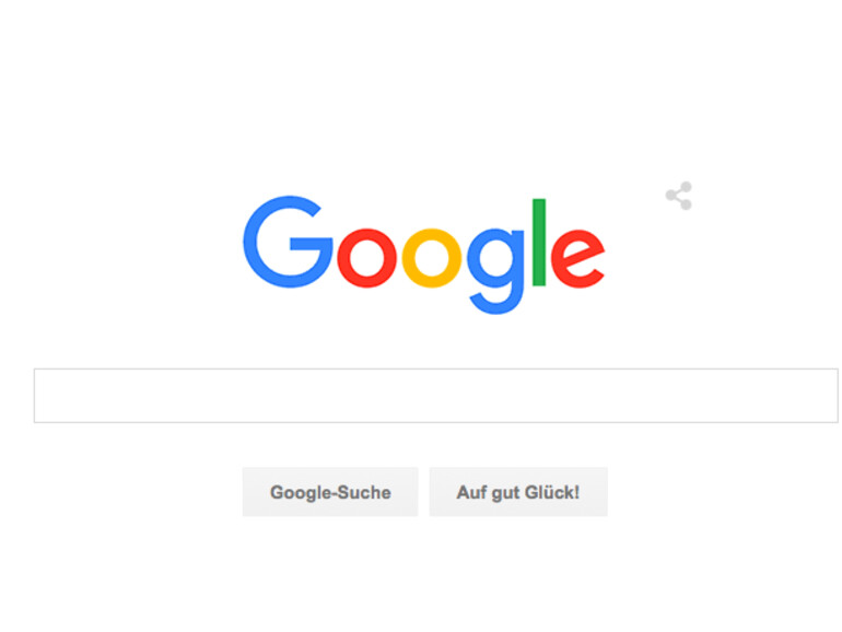 Alte Suchmaschine im neuen Logo-Look