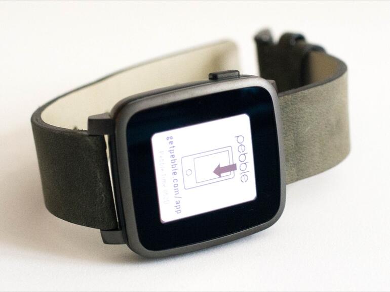 Pebble Time Steel