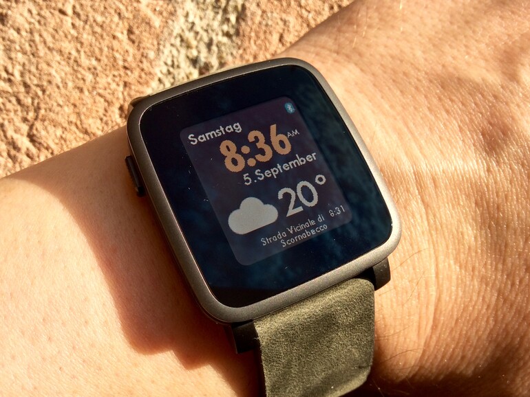 Pebble Time Steel 