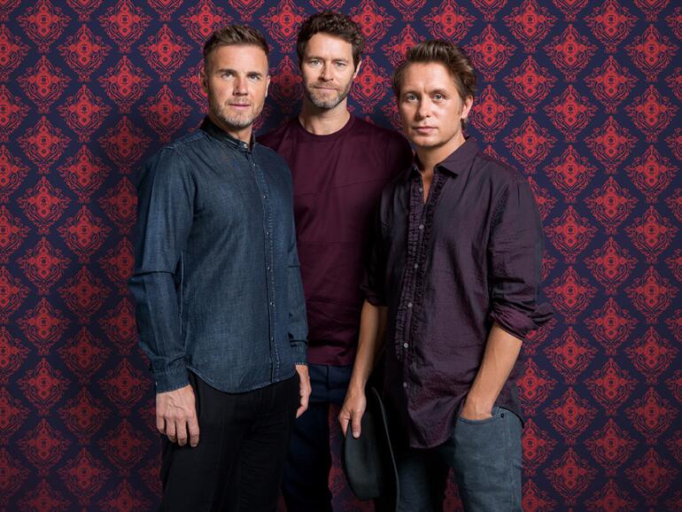 Take That - die (ehemalige) Boy-Band tritt ebenfalls auf