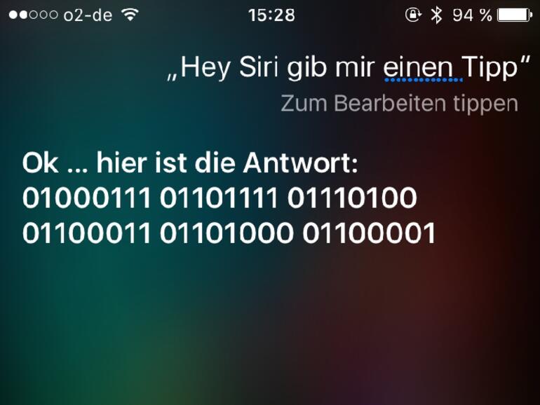 Der Code ist nicht allzu schwer zu knacken