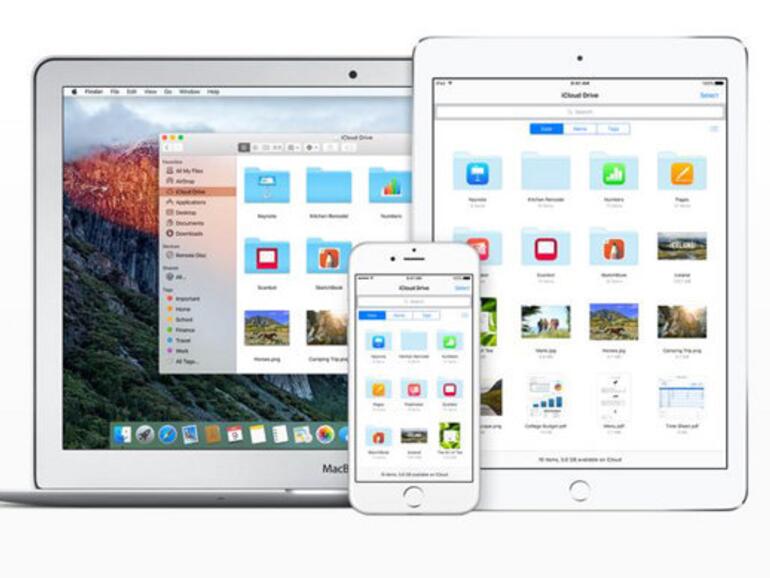 Neue Tarife für iCloud Drive