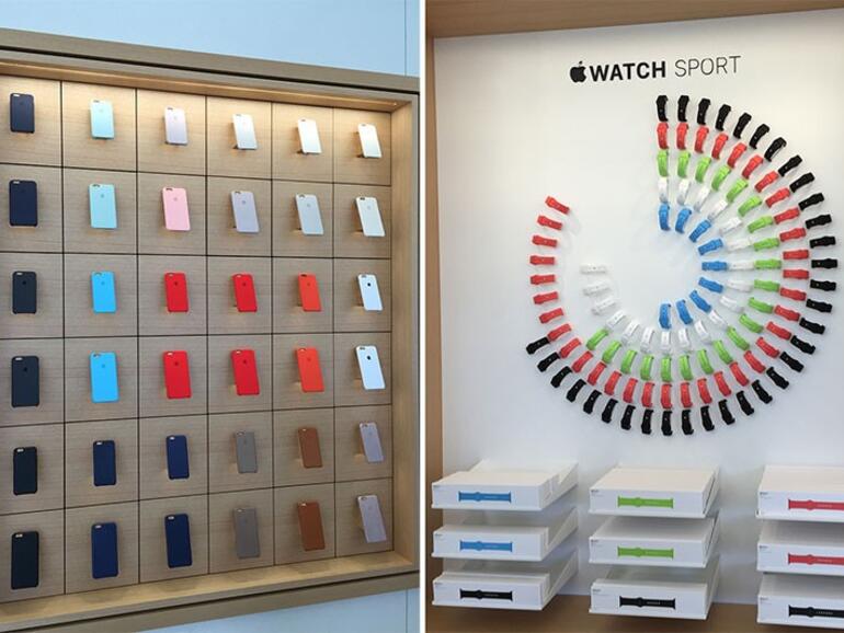 Auch die Apple Watch darf im Campus Store nicht fehlen